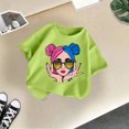 thumbnail image 5 of TZEWGL T-Shirts pour Enfants Impression Graphique Col Rond Manches Courtes Vêtements pour Filles Garçons Taille 7-8T, 5 of 5