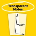 thumbnail image 2 of Post-it Feuillets transparents, 2 7/8 x 5 7/8 po, 2 of 10