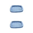 thumbnail image 1 of Decodeary Variety Of Colors Available For Cute And Practical Cat Bed Durable sky blue S,38*28cm 2Set, 1 of 6