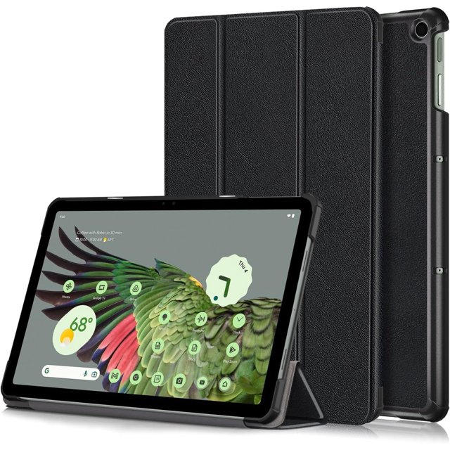 KOMI Étui pour Tablette Google Pixel 11 Pouces Sortie 2023, Étui Folio Mince, Étui Rigide Légère de Protection avec Support Multi-Angle, Noir