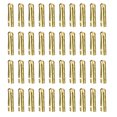 thumbnail image 1 of Unique Bargains 40Pack 3.2x16mm Metal Shoelace Tips Open Mouth Shoelace Repair Cords End Tips Gold, 1 of 6