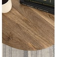 thumbnail image 3 of Kate and Laurel Soleyn Round Wood Side Table, 20x20x25, Natural, 3 of 5