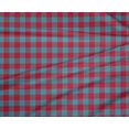 thumbnail image 4 of oneOone Polyester Lycra Fabric Gingham Check Printed Craft Fabric BTY 56 Inch Wide, 4 of 4