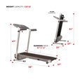 thumbnail image 2 of Tapis de course pliable Sunny Health & Fitness, 2 of 7
