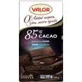 thumbnail image 1 of Valor Dark Chocolate 85% Cacao No Sugar Added, 1 of 2
