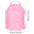 thumbnail image 2 of GARVALON 2Pcs Snow Maker Clip Plastic Pink Winter Outdoor Activities Snow Clip, 2 of 7