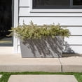 thumbnail image 3 of Veradek Pure Series Midori 39" Planter 2 Pack Grey, 3 of 10