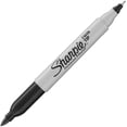 thumbnail image 3 of JEWTWIN TIP Marker Permanent, Permanent Marker Fine + Ultra Fine, 1-Carded, Black Ink (32101PP), 3 of 7