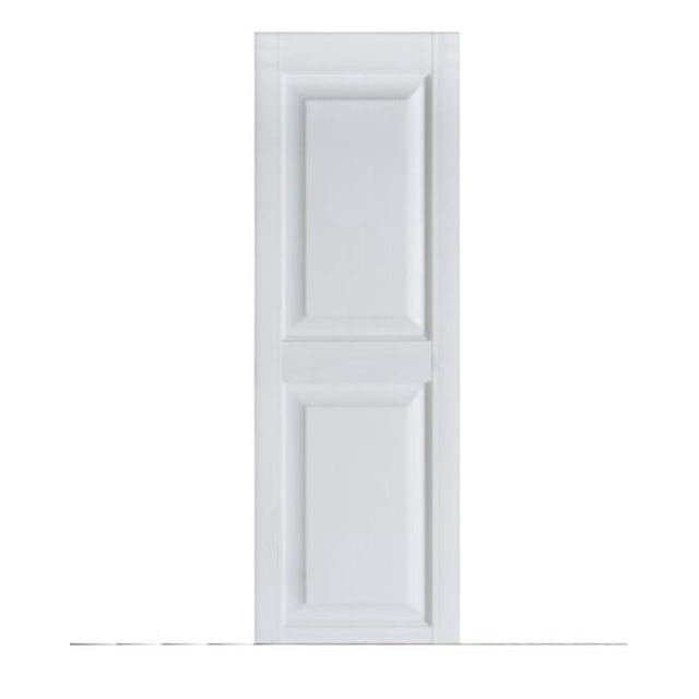 Volets Décoratifs Extérieurs à Panneau Surélevé Premier, Peignables - 15 x 51 Po