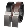 thumbnail image 1 of Tailored Flex by Haggar Men's Two-In-One Reversible Plaque Buckle Belt, 1 of 4