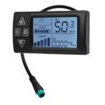 thumbnail image 1 of Scooter Display Panel, Accurate Backlit ABS Water Proof Plug LCD Scooter Display Meter  for Mountain Bike, 1 of 7