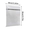 thumbnail image 2 of Large Heavy Duty Laundry Bag With Handles Reusable Mesh Travel Storage Organizer Wash Pouch For College Dorm, 2 of 6