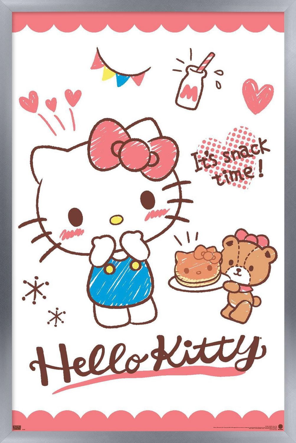 Hello Kitty: 25 Snack Time - Kitty Pancakes Wall Poster
