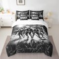 thumbnail image 2 of YST Winter Sports Lovers Comforter Set 7-Piece Bed in a Bag, Queen, 2 of 5