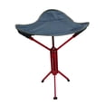 thumbnail image 2 of jinwen Camping Stool Compact Small Foldable Chair for Beach Barbecue Indoor Outdoor Red Dark Blue, 2 of 9
