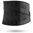 thumbnail image 3 of Back Support Belt for Back Pain Relief with Lumbar Pad, Breathable Lower Back Brace, 3 of 4