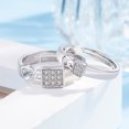 thumbnail image 3 of Metal Ring Portable Romantic Replacement Decorative Anti-corrosive Dating Party Parties Replacing Replacement Engagement Adjustable Open End Rings Women, 3 of 8
