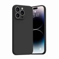 thumbnail image 1 of PANDACO Soft Shell Matte Black Case for iPhone 15 Pro Max, 1 of 5