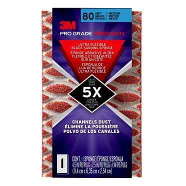 3M Pro Grade Precision Ultra Flexible Block Sanding Sponge