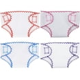 thumbnail image 1 of JUNWELL 4 Pcs Couches pour Poupée Bébé Réutilisables sous-Vêtements pour Poupée Accessoires d'Habillage pour Poupée, 1 of 6