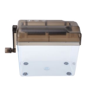 Déchiqueteuse manuelle, portable Mini Déchiqueteuse de main pour documents