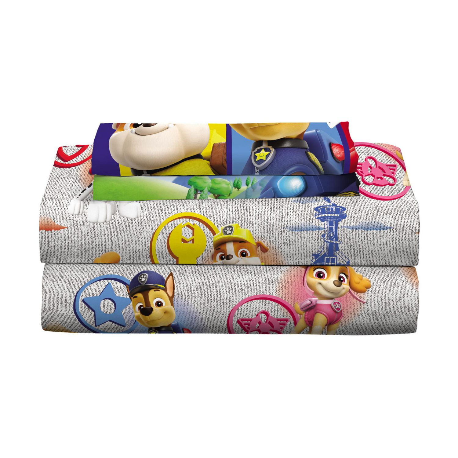 Paw Patrol Boy "Barking Buds" Children's full sheet set 4pc