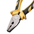 thumbnail image 3 of Heavy Duty Combination Pliers with Wire Cutter Carbon Steel Multifunction Lineman'S Pliers Side-Cutting Pliers for Hand Tools Machine Repair 6 inch flat head, 3 of 3