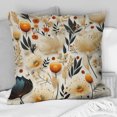 thumbnail image 1 of Designart "Subdued Floral Boho II" Boho Throw Pillow - Bohemian Pillow For Couch - Insert And Pillows Covers For Bedroom Decor, 1 of 5