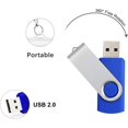 thumbnail image 4 of XINQIHANG USB pour Windows 10 Installer Récupérer Réparer Restaurer Démarrage Clé USB, Systèmes 32&64 Bits Maison&Professionnel, Protection Antivirus&Logiciels Pilotes, Réparer PC, Ordinateur Portable de Bureau, 16 Go USB-Blue, 4 of 4