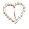 thumbnail image 2 of Apmemiss Ladies Fashion Love Retro Scarf And Shirt Clip Button Pearl Corner Knot Button, 2 of 4