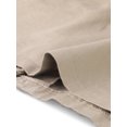 thumbnail image 5 of INSPIRE CHIC Women's Drawstring Waist Flap Pockets Lightweight Utility Jacket Light Khaki XS, 5 of 5