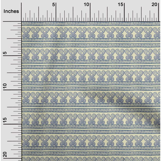 Tissu Chevron & Swirl Tissu Imprimé par Yard 40 Pouces de Large