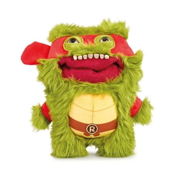 Fuggler Funny Ugly Monster x Teenage Mutant Ninja Turtles - 9" Cute Raphael Funny Ugly Monster Dolls Plush Toys,Birthday Halloween Christmas Gifts for Kids Fans (Buy Multiple Save 10%)