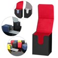 thumbnail image 4 of Card Carrying Case Card Deck Storage Box, for Cards, Card Holder for TCG , Black Red, 4 of 8