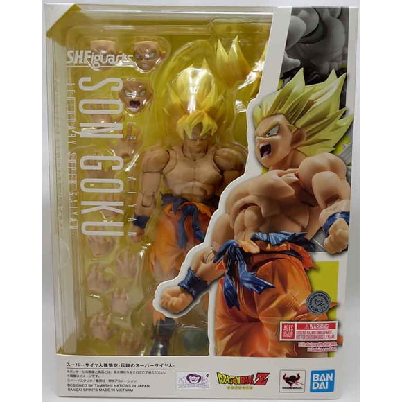 Dragonball Z 6 Inch Action Figure S.H. Figuarts - Super Saiyan Son Goku Legendary Super Saiyan