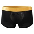 thumbnail image 3 of Men's Low Rise Athletic Underwear with Patchwork Design for Casual Wear and Sports, 3 of 3