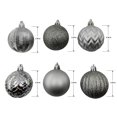 thumbnail image 3 of Décorations incassables Holiday Time (24 unités, argenté), 3 of 5