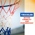 thumbnail image 3 of PRISP Nylon Tricolour Basketball Net - Weather Resistant All Courts Net, 3 of 5