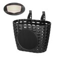 thumbnail image 2 of Mobutofu black wicker bike basket Plastic 1Pack, 2 of 7