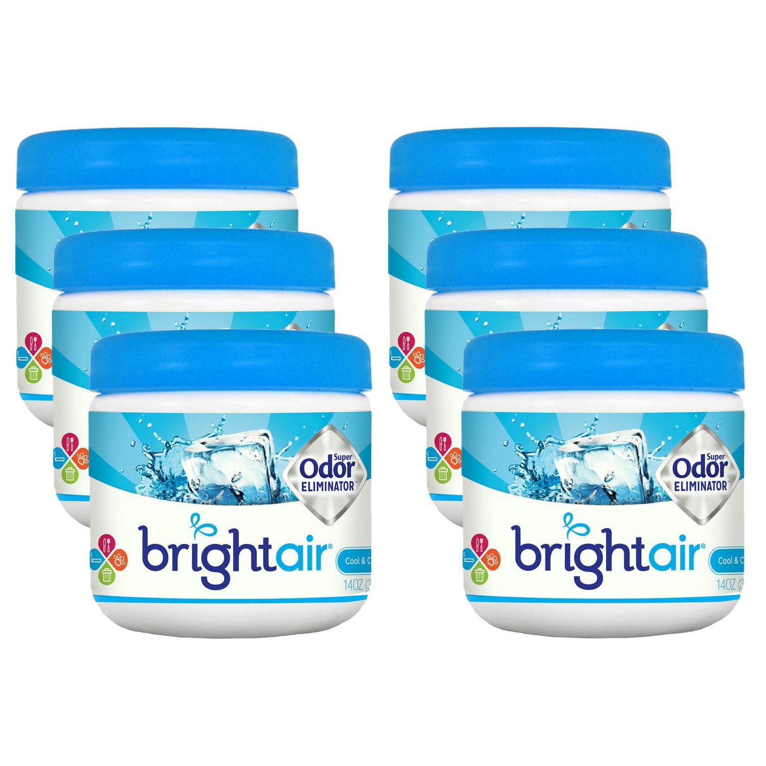 Désodorisant BRIGHT Air au parfum frais et propre Super Odour Eliminato