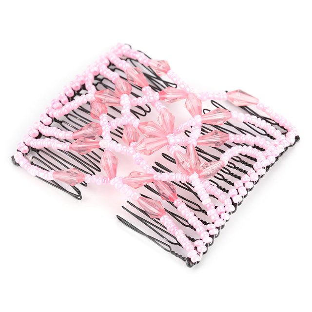 Stretchable Hairpin,Women Girl Magic Easy Girl Magic Stretchy Comb Stretchy Comb Clip Modern Innovation