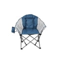thumbnail image 1 of Ozark Trail Padded Club Chair, Lounger, Blue, Adults, 1 of 7