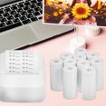 thumbnail image 1 of OULII Printer Sticker Paper Rolls White Thermal Printing Paper with Strong Adhesive and Durability, 1 of 6