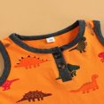 thumbnail image 4 of Boys Sets Letter Crew Neck Sleeveless Vest Tree Shorts, 4 of 6
