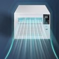 thumbnail image 1 of Climatiseurs Portables, Climatiseur Portable pour Chambre, Télécommande / Tactile 280W Refroidisseur avec Mode Sommeil & Déshumidification pour Camping Extérieur Voiture Cuisine, Usage Froid et Chaud Double, 1 of 8