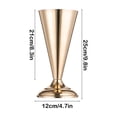 thumbnail image 3 of Dvkptbk Wedding Table Flower Table Decoration Wedding Decoration Props Metal Trophy Vase Hotel Desktop Decorations, 3 of 6