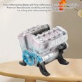 thumbnail image 4 of Modèle de Moteur, Résine Simulée Moteur de Voiture 8 Cylindres Créatif pour Ornements, 4 of 7