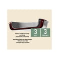 thumbnail image 3 of Kitchen Star 3 Ply Series Stainless Steel Fry Pan Set, 20-26-30 cm, Gold Handle, Easy Cleanup, 3 of 5
