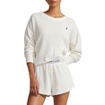 thumbnail image 1 of Polo Ralph Lauren Womens Waffle Knit Boxer Short - 4P0150 (Ecru, L), 1 of 2