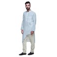 thumbnail image 2 of Atasi Printed Long Asymmetric Kurta Pajama Set For Men Party Wear Clothing, 2 of 4